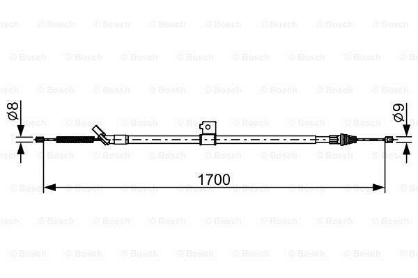 Купити Bosch 1 987 482 631 за низькою ціною в Україні!