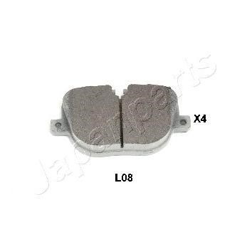 PPL08AF Japanparts Тормозные колодки дисковые, комплект