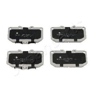 Комплект тормозных колодок Nissan Silvia (Ниссан Сильвия): PA147AF Japanparts Тормозные колодки дисковые, комплект