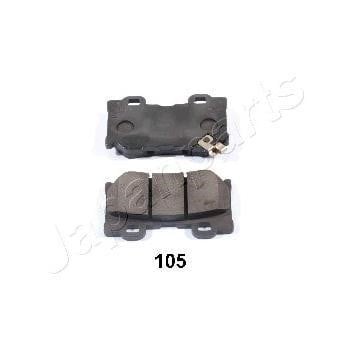Колодки Infiniti QX70 (Инфинити Ку Икс 70): PP105AF Japanparts Тормозные колодки дисковые, комплект