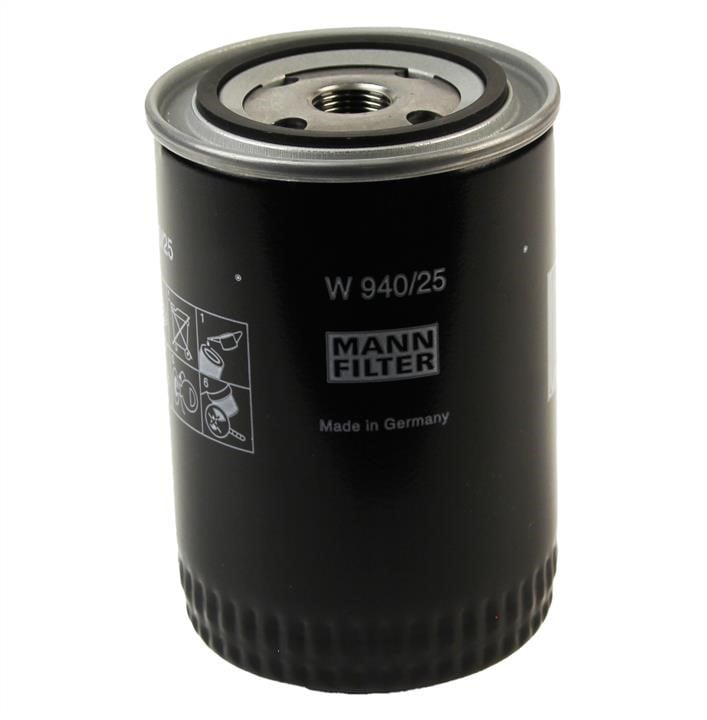 Mann-Filter W 940/25 Фільтр масляний W94025: Приваблива ціна - Купити в Україні на EXIST.UA!