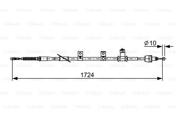 Купити Bosch 1 987 482 619 за низькою ціною в Україні!