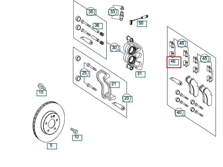 Mercedes A 447 423 00 91 Пружина прижимная колодок тормозных A4474230091: Отличная цена - Купить в Украине на EXIST.UA! A4474230091 Mercedes Пружина прижимная колодок тормозных