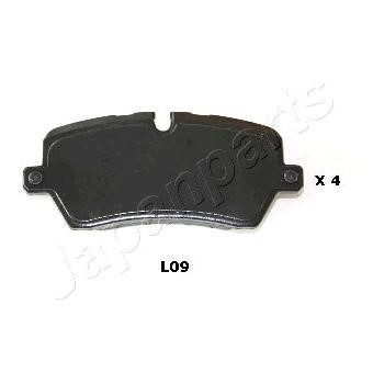 PPL09AF Japanparts Тормозные колодки дисковые, комплект