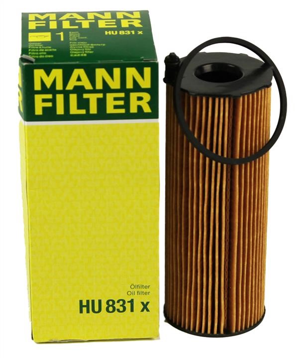 Фільтр масляний Mann-Filter HU 831 X