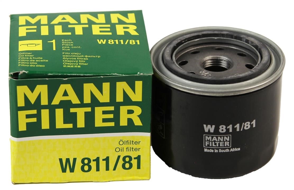 Фільтр масляний Mann-Filter W 811&#x2F;81