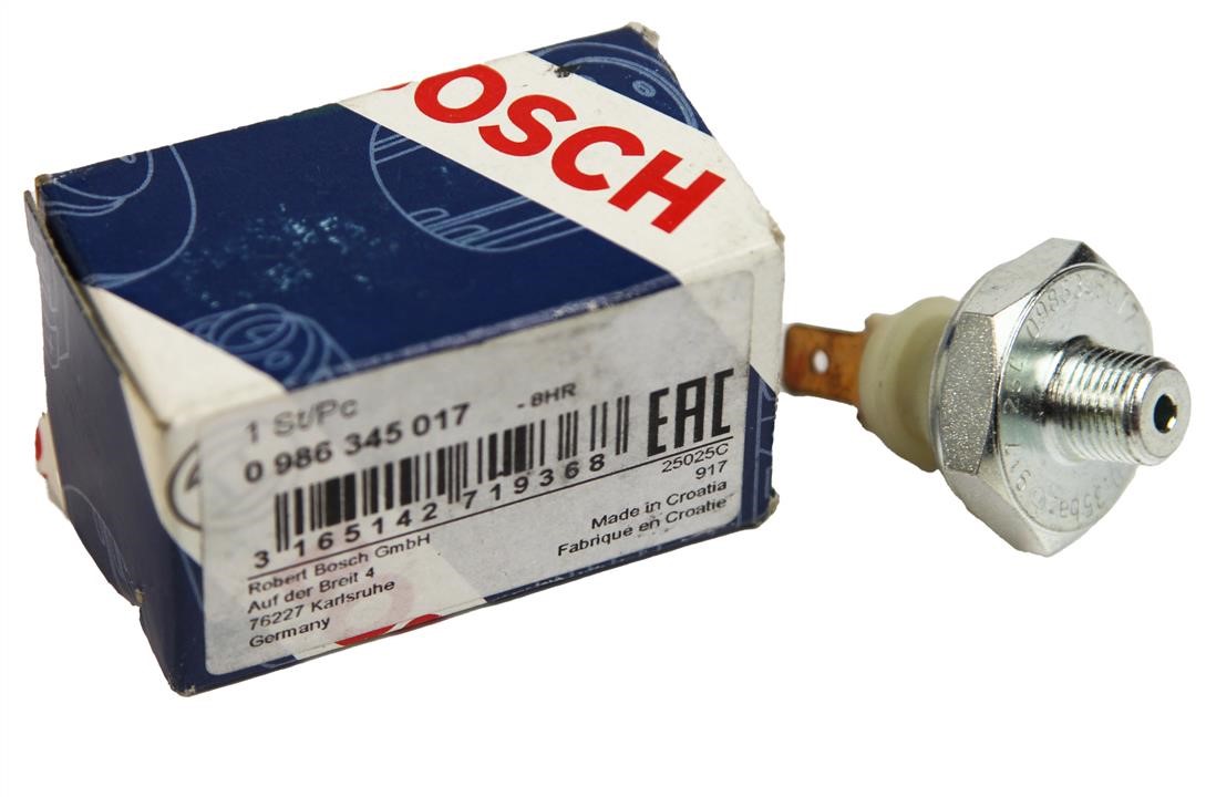 Датчик тиску оливи Bosch 0 986 345 017