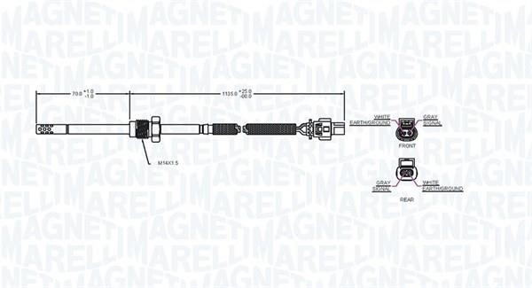 Купить Magneti marelli 172000079010 по низкой цене в Украине!