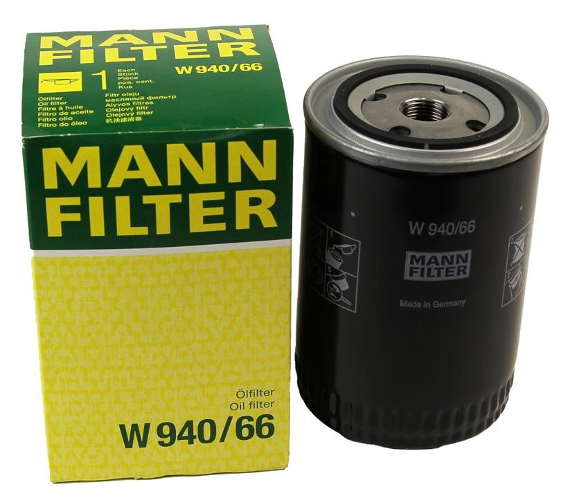 Фільтр масляний Mann-Filter W 940&#x2F;66