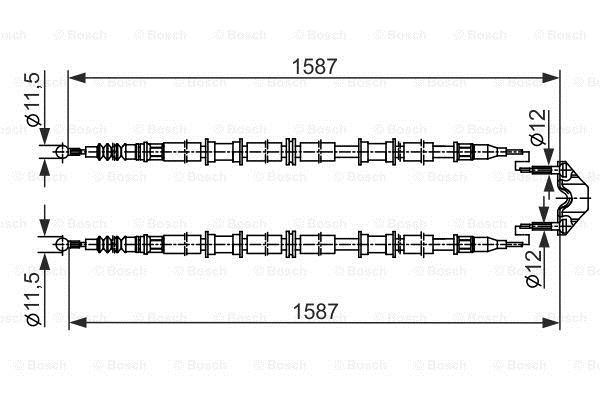 Купити Bosch 1 987 482 537 за низькою ціною в Україні!