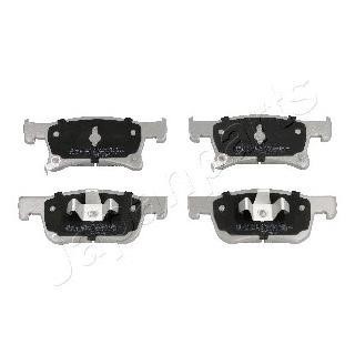 PA0401AF Japanparts Тормозные колодки дисковые, комплект