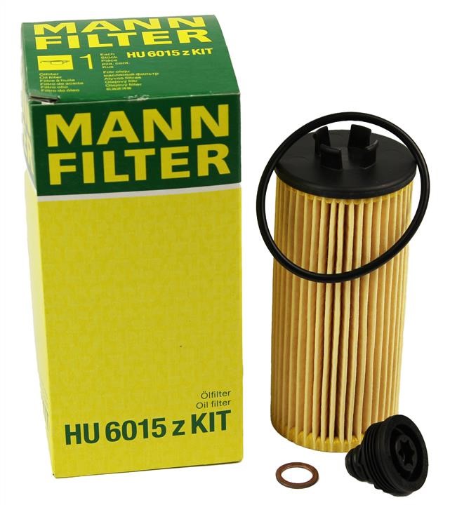 Фільтр масляний Mann-Filter HU 6015 Z KIT