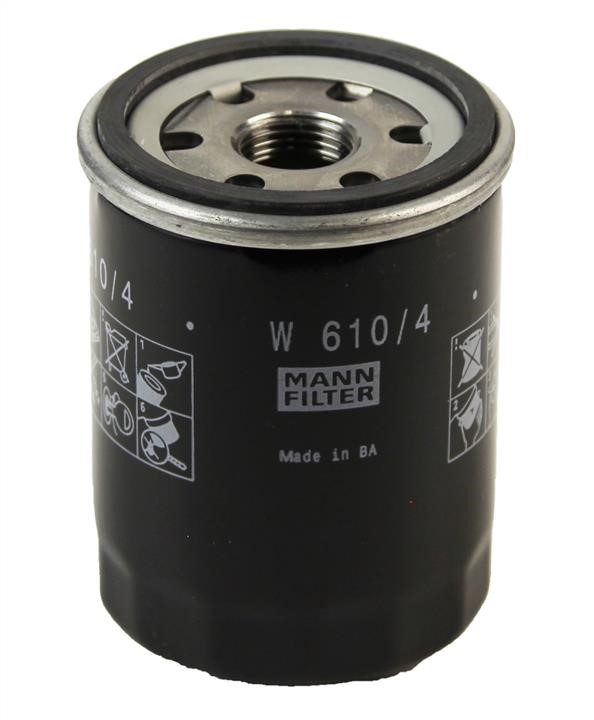 Mann-Filter W 610/4 Фільтр масляний W6104: Купити в Україні - Добра ціна на EXIST.UA!