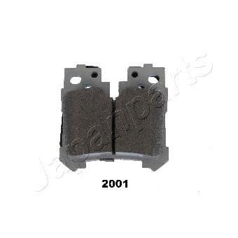 PP2001AF Japanparts Тормозные колодки дисковые, комплект
