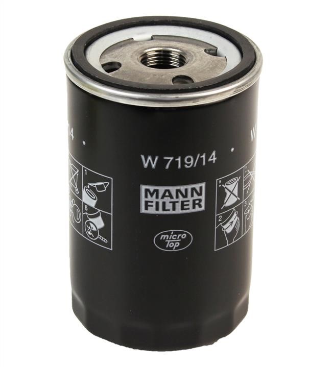 Mann-Filter W 719/14 Фільтр масляний W71914: Купити в Україні - Добра ціна на EXIST.UA!