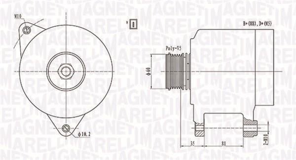 063731139010 Magneti marelli Генератор
