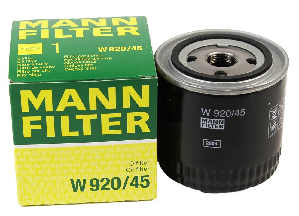 Фільтр масляний Mann-Filter W 920&#x2F;45