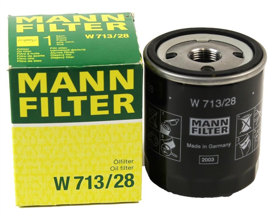 Фільтр масляний Mann-Filter W 713&#x2F;28