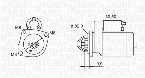 Купить Magneti marelli 063721552010 – отличная цена на EXIST.UA!