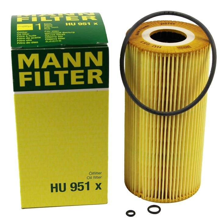 Фільтр масляний Mann-Filter HU 951 X