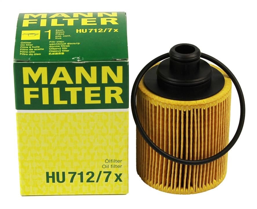 Фільтр масляний Mann-Filter HU 712&#x2F;7 X