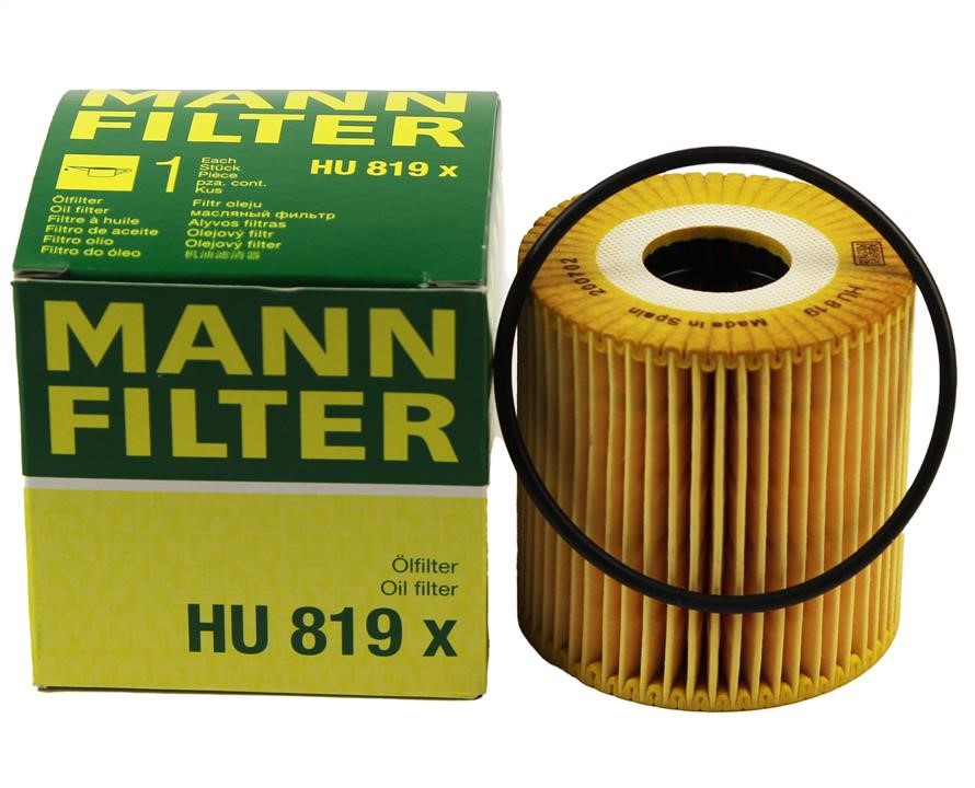 Фільтр масляний Mann-Filter HU 819 X