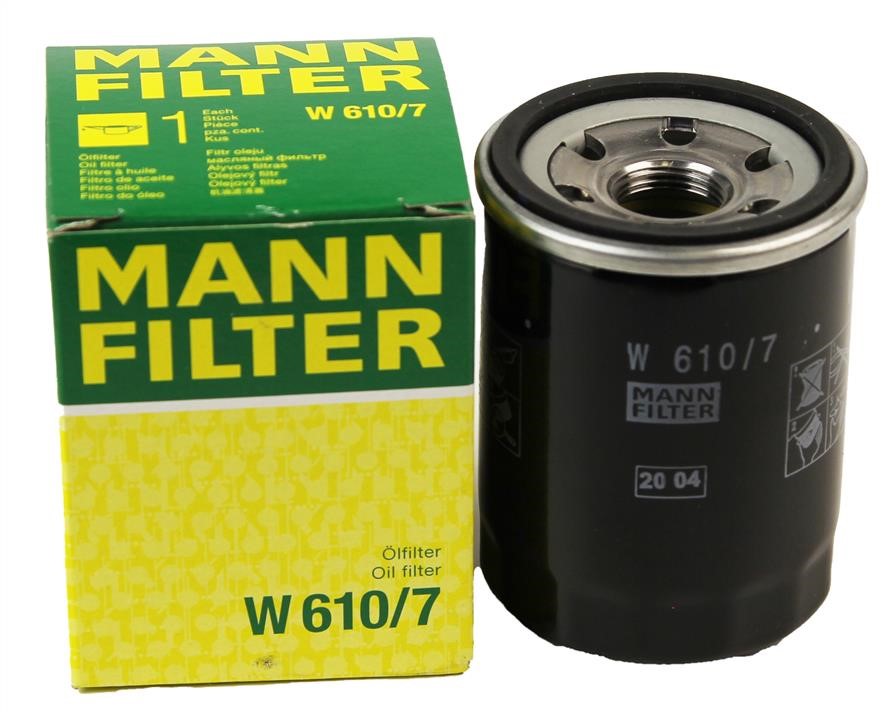 Фільтр масляний Mann-Filter W 610&#x2F;7
