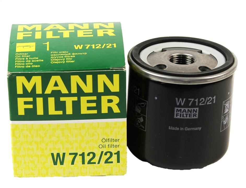 Фільтр масляний Mann-Filter W 712&#x2F;21
