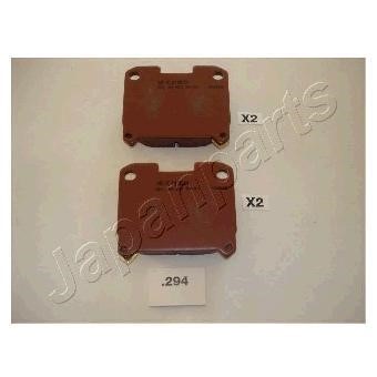 Колодки Toyota Supra (Тойота Супра): PP294AF Japanparts Тормозные колодки дисковые, комплект