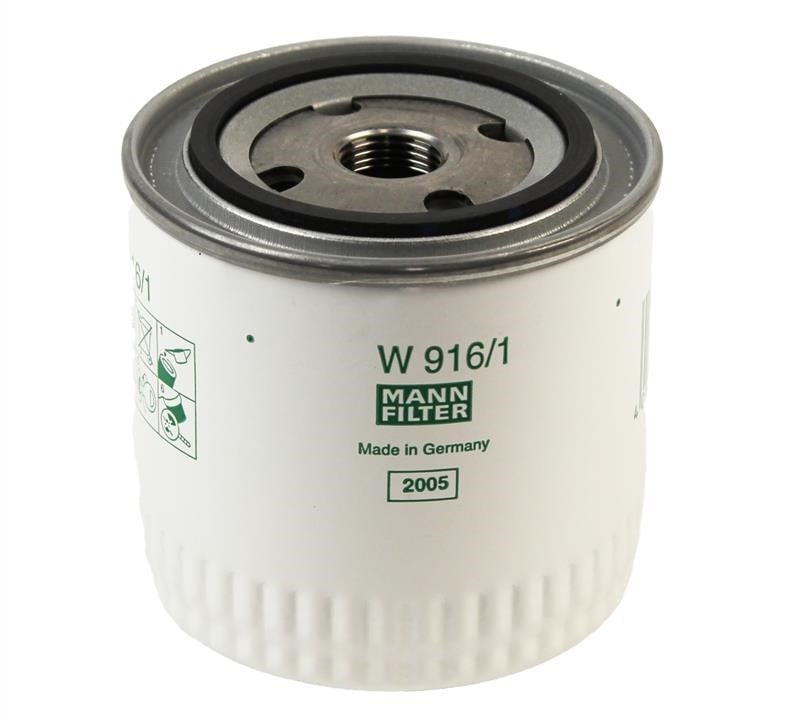 Mann-Filter W 916/1 Фільтр масляний W9161: Приваблива ціна - Купити в Україні на EXIST.UA!