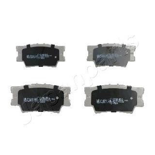 PP218AF Japanparts Тормозные колодки дисковые, комплект