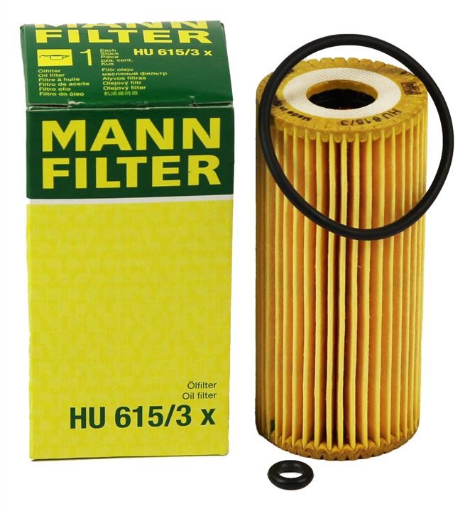 Фільтр масляний Mann-Filter HU 615&#x2F;3 X