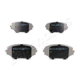 PA280AF Japanparts Тормозные колодки дисковые, комплект