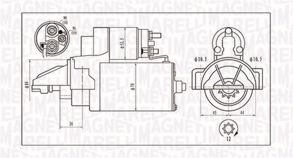Купить Magneti marelli 063721421010 по низкой цене в Украине!
