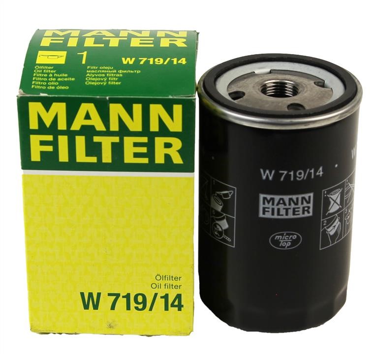 Фільтр масляний Mann-Filter W 719&#x2F;14