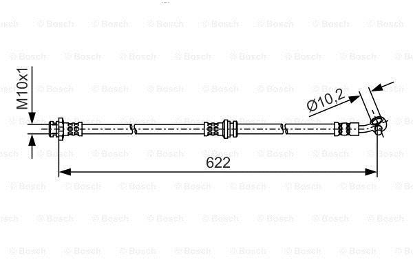 Гальмівний шланг Bosch 1 987 481 A31