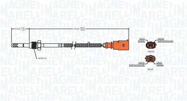 Купить Magneti marelli 172000157010 по низкой цене в Украине!