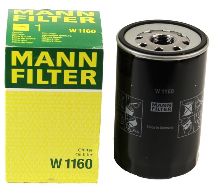 Фільтр масляний Mann-Filter W 1160