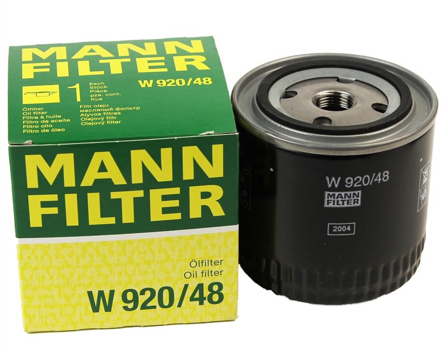 Фільтр масляний Mann-Filter W 920&#x2F;48