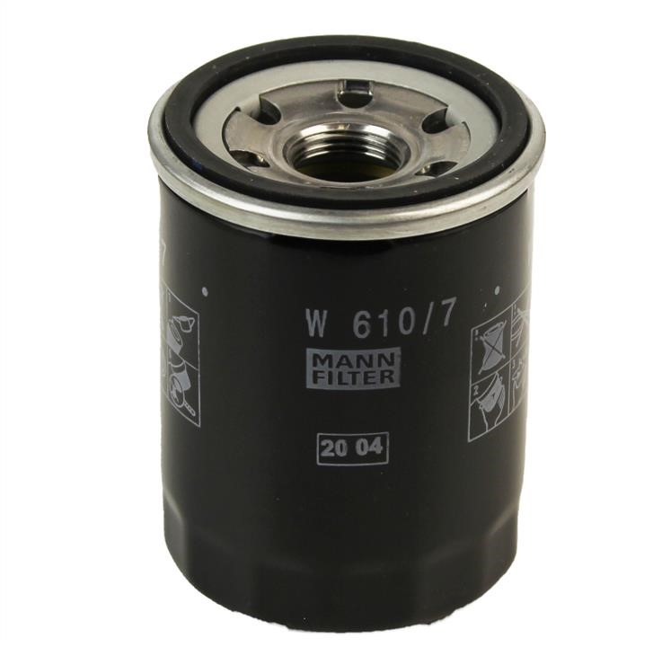 Mann-Filter W 610/7 Фільтр масляний W6107: Купити в Україні - Добра ціна на EXIST.UA!