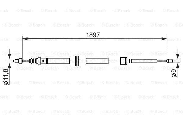 Купити Bosch 1 987 482 433 за низькою ціною в Україні!