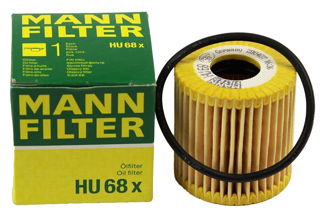 Фільтр масляний Mann-Filter HU 68 X