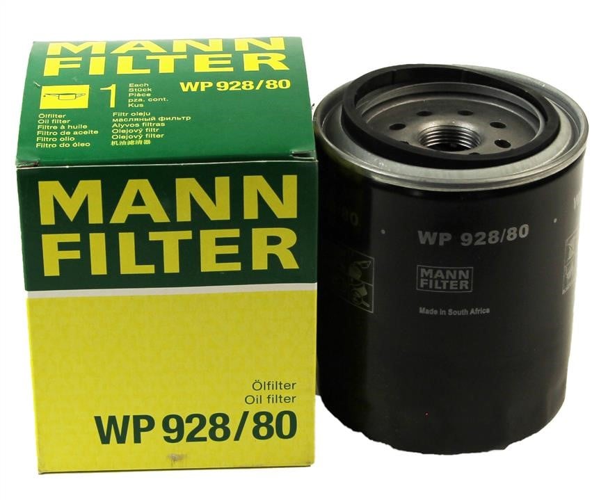 Фільтр масляний Mann-Filter WP 928&#x2F;80