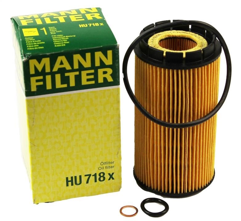 Фільтр масляний Mann-Filter HU 718 X