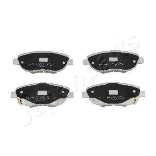PA276AF Japanparts Тормозные колодки дисковые, комплект