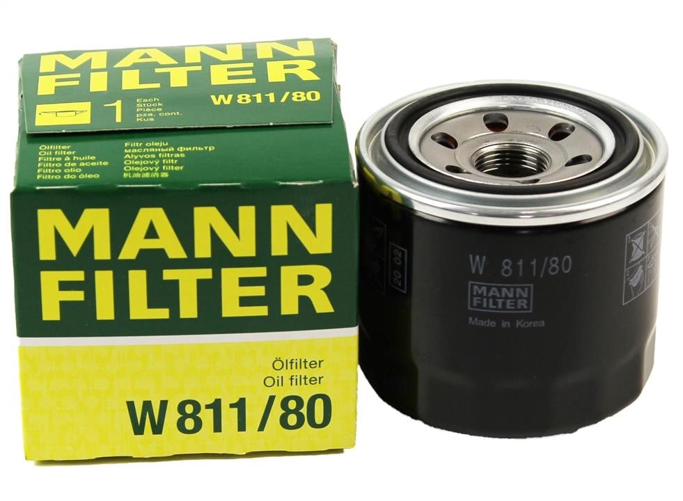 Фільтр масляний Mann-Filter W 811&#x2F;80