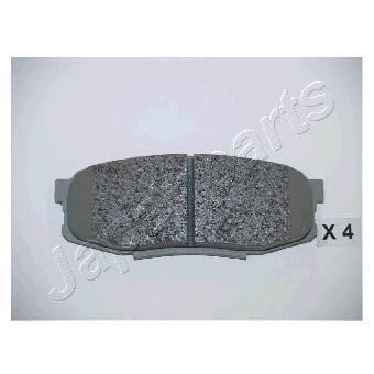 PP221AF Japanparts Тормозные колодки дисковые, комплект
