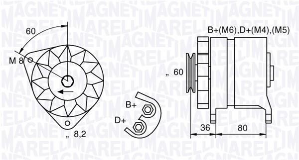 Купити Magneti marelli 054022604010 за низькою ціною в Україні!