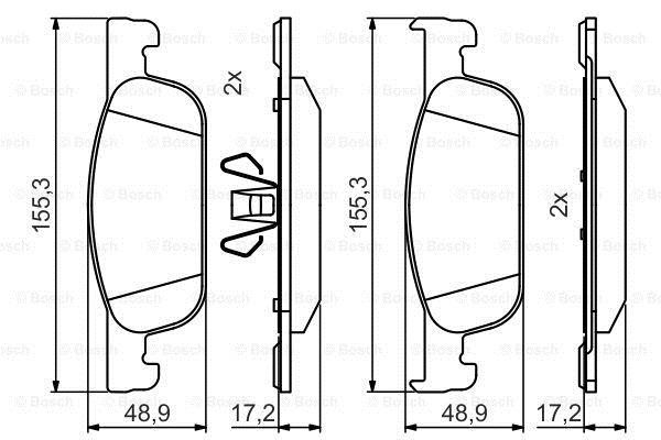 Купить Bosch 0 986 495 424 по низкой цене в Украине!