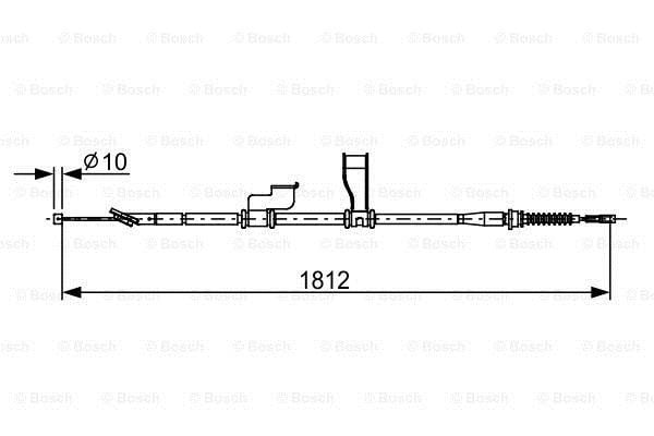 Купить Bosch 1 987 482 616 по низкой цене в Украине!